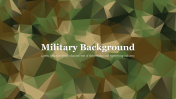 Military Background PowerPoint Template and Google Slides